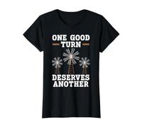 Un Bon Tour mérite Un Autre Moulin à Vent d'énergie renouvelable T-Shirt Graphique avec Valeur