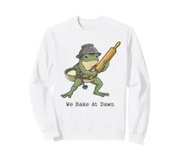 Un Boulanger à Grenouilles drôle Que Nous cuisinons à l'aube Sweatshirt