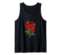 Un Bouquet de Roses Rouges Illustration d'art vectoriel Débardeur