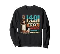 Un Bourbon Vieux de 40 Ans, j'étais Un Whisky, Je Serais Vraiment Cher Sweatshirt