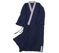 un-brand Kimono japonais pour homme, grande taille, vêtements zen, vêtements taoïstes (taille L, D6)