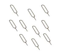 Un-brand Lot de 10 aiguilles universelles pour retirer la carte SIM pour tous les modèles