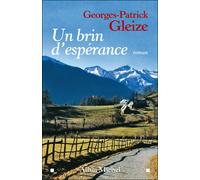 Un brin d'espérance - Georges Patrick Gleize - Albin Michel - broché - Roman
