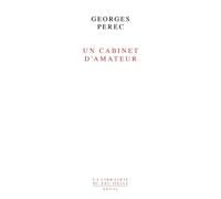 Un cabinet d'amateur - Georges Perec - Seuil - broché - Livre
