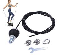 Un câble épais utilisé avec des pinces | Corde épaisse robuste pour une utilisation intensive | Un système de poids et de pince de câble - Pour les amateurs et les amis qui s'entraînent à l'intérieur