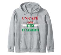 Un Café Central Perk d'abord Sweat à Capuche