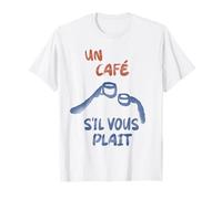 UN CAFÉ S’IL VOUS PLAIT - One Coffee please Café Barista Fun T-Shirt