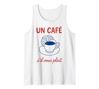 Un Café S'il Vous Plaît French Breakfast Débardeur