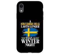 Un câlin suédois Dure Plus Longtemps qu'une Nuit d'hiver en Suède Coque pour iPhone XR