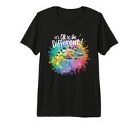 Un caméléon sensibilisé à l'Autisme, C'est Normal d'être différent T-Shirt Haut de Gamme
