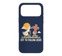 Un Canard chrétien drôle Part Suivre la Foi de Jésus Coque pour iPhone 17 Pro Max