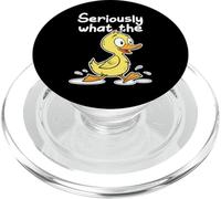 Un Canard drôle Qui Dit sérieusement à Un Amoureux des Canards PopSockets PopGrip pour MagSafe