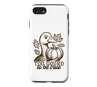 Un Canard drôle, trop Gourd pour être Vrai, Jeu de Mots automnal Coque pour iPhone SE (2020) / 7/8