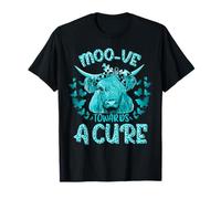 Un Cancer de l'ovaire drôle de Vache moo vers Un remède T-Shirt