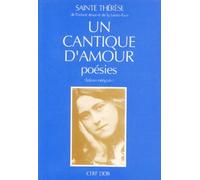 Un cantique d'amour : Poésies