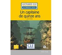 Un capitaine de 15 ans - Niveau 1/A1 - Lecture CLE en français facile - Livre + CD