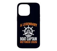 Un Capitaine de Bateau légendaire a Pris sa Retraite en 2026 Coque pour iPhone 14 Pro Max