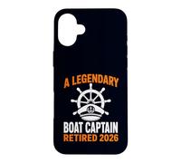 Un Capitaine de Bateau légendaire a Pris sa Retraite en 2026 Coque pour iPhone 16 Plus