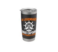 Un capitaine de bateau légendaire a pris sa retraite en 2026 Gobelet isotherme en acier inoxydable double paroi