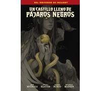 UN CASTILLO LLENO DE PAJAROS NEGROS
