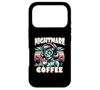 Un Cauchemar drôle Avant Le café, Une Fille Zombie Coque pour iPhone 17 Pro