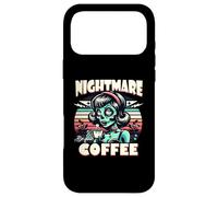 Un Cauchemar drôle Avant Le café, Une Fille Zombie Coque pour iPhone 17 Pro Max