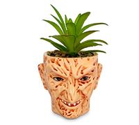 Un cauchemar sur Elm Street Freddy Krueger Pot de fleurs en céramique avec plantes grasses artificielles