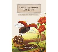 UN CHANGEMENT APPROCHE: Livre mémoire professionnel guidé et interactif à compléter - Départ de collègue - Cadeau souvenir original pour le travail - Édition 35 personnes