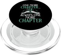 Un chapitre de Plus, Toujours Un chapitre de Plus Bookworm Lire Le Livre PopSockets PopGrip pour MagSafe