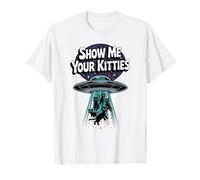 Un Chat drôle, montrez-Moi Vos Chatons, enlèvement de Papa, Meme Pawsitive T-Shirt
