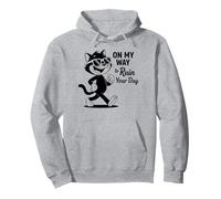 Un Chat Noir en Passe de gâcher Votre journée, Une Blague démotivante Sweat à Capuche