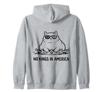 Un Chat obèse manifeste Contre « No Kings in America » Sweat à Capuche