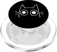 Un Chat Tomcat Curieux et Mignon est surpris des années 90 PopSockets PopGrip pour MagSafe