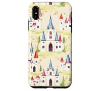 Un château de fées, Un Conte de fées, Un Joli Design de Village Coque pour iPhone XS Max