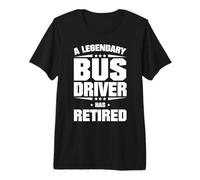 Un Chauffeur de Bus légendaire a Pris sa Retraite T-Shirt Haut de Gamme