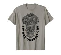 Un Chef drôle, Je Fais pleurer des oignons, Un Chef Tribal, Une tête de Totem T-Shirt