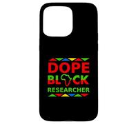 Un chercheur de Dope Black, Fier de sa carrière Professionnelle Noire Coque pour iPhone 15 Pro Max