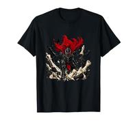 Un Chevalier épique à Cape Rouge écrasant Une armée d'échecs T-Shirt