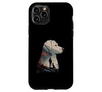 Un Chien rempli d'un Paysage d'Amérique du Nord Coque pour iPhone 11 Pro