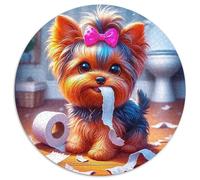 Un Chien Vivant Puzzle pour Adultes Classiques Chien de Compagnie Mignon Difficile Et Plaisir De Montage De Décoration Familiale Jeu Cadeau Unique 1000pcs (67.5x67.5cm)
