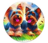 Un Chien Vivant Puzzle pour Adultes Classiques Chien de Compagnie Mignon Difficile Et Plaisir De Montage De Décoration Familiale Jeu Cadeau Unique 1000pcs (67.5x67.5cm)