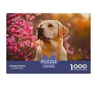 Un Chien Vivant Puzzle pour Adultes Classiques Chien de Compagnie Mignon Jeu Éducatif Défi Jouets Décoration Moderne Jeux De Puzzle pour Toute La Famille 70x50cm/1000pcs