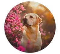 Un Chien Vivant Puzzle pour Adultes De Qualité Supérieure Chien de Compagnie Mignon Cadeau Jouet Coloré De Décoration Familiale Jeux De Puzzle pour Toute La Famille 1000pcs (67.5x67.5cm)