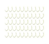 Un choix fiable, ce lot contient un total de 50 hameçons à carpe sans ardillon fabriqués pour réussir la pêche à la ligne (numéro 10)