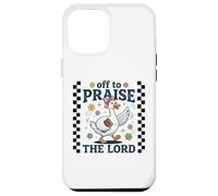 Un chrétien drôle d'oie Part Faire l'éloge de la Foi du Seigneur Jésus Coque pour iPhone 12 Pro Max