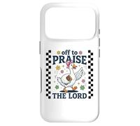 Un chrétien drôle d'oie Part Faire l'éloge de la Foi du Seigneur Jésus Coque pour iPhone 17 Pro