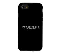 Un chrétien Minimaliste ne Peut Pas Servir Dieu et l'argent Coque pour iPhone SE (2020) / 7/8