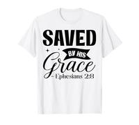 Un chrétien sauvé par la grâce est né de Nouveau T-Shirt