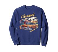Un classique : J'ai survécu aux années 60 deux fois (60e et 70e anniversaire) Sweatshirt