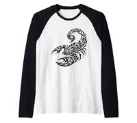 Un Classique Vintage Scorpion Dark A Fantasy T-Shirt Graphique Manche Raglan